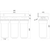 Система 3-х ступенчатой очистки Bio+ systems NSL103, 3/4″