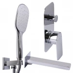 Смеситель для ванны встроенный TOPAZ SARDINIA TSG 08202-V-H20