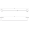 Тримач рушників Globus Lux SS 8402-60 SUS304