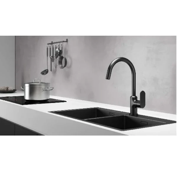 Смеситель для кухни Globus Lux Ontario GLO-0203S-BB