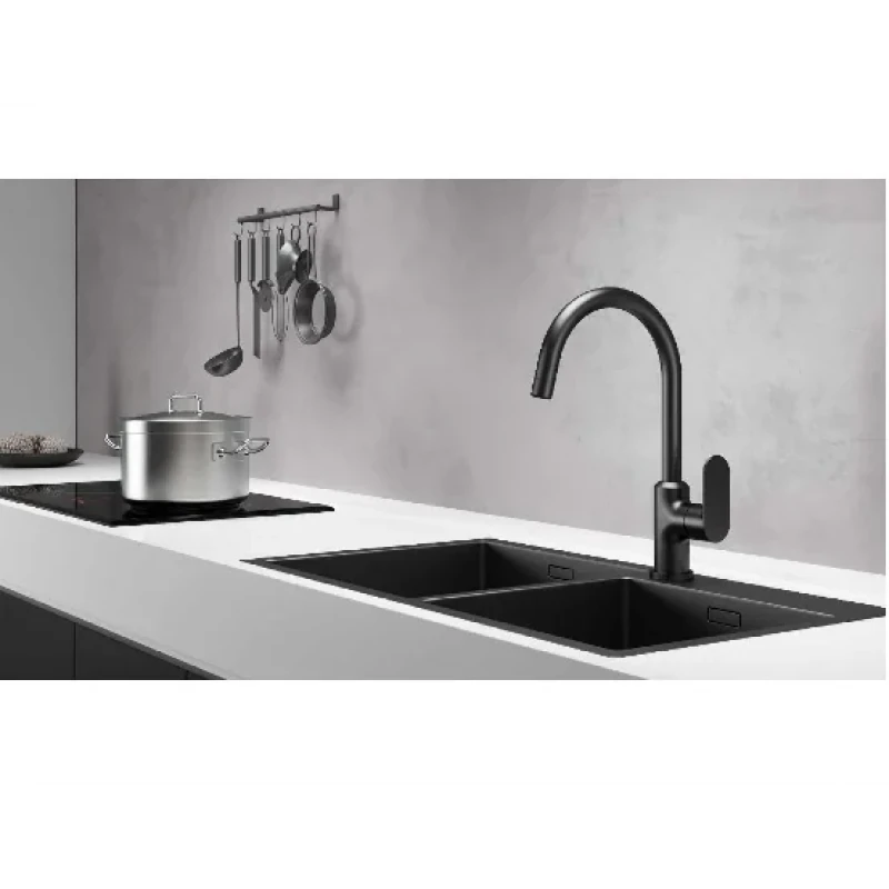 Змішувач для кухні Globus Lux Ontario GLO-0203S-BB