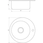Кран шаровой HLV GAS dn15 (1/2’’) вв жр 104271