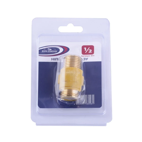 Газовый ниппель диэлектрический SOLOMON 1/2″х1/2″ НН 911