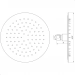 Душова лійка Globus Lux ST-0200-R