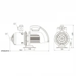 Насосная станция Optima OP25XL604 IB с интеллектуальным частотным преобразователем + бак 5л в компл.
