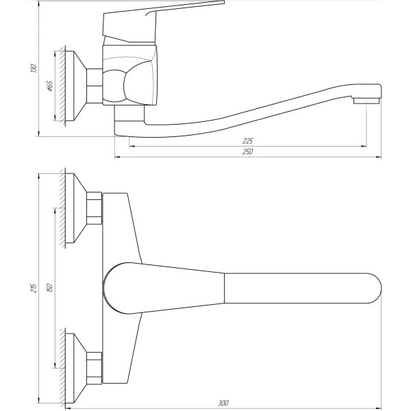 Смеситель для кухни DOMINO BLITZ DBC-104