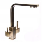 Смеситель для кухни под осмос Globus Lux LAZER GLLR-0111-9-BRONZE