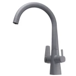 Смеситель для кухни под осмос Globus Lux LAZER GLLR-0999-3-TITANIUM