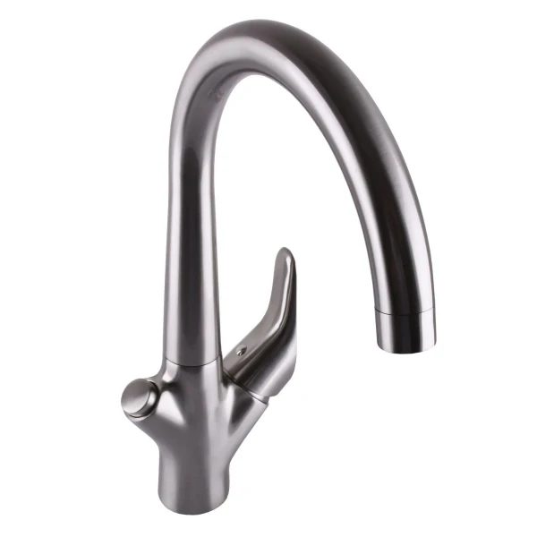 Смеситель для кухни под осмос Globus Lux LAZER GLLR-0222-8-STSTEEL