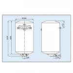 Водонагрівач LEOV LV 120 l (V 120 l)