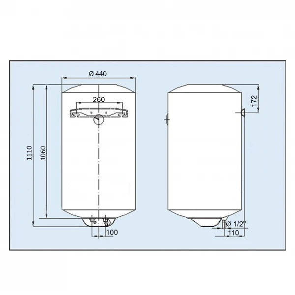 Водонагрівач LEOV LV 120 l (V 120 l)