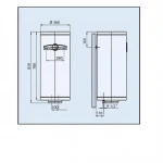 Водонагрівач LEOV LV Slim 50 l (50L Slim )