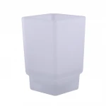 СТАКАН матовий квадратний GLASS 0021A для TKB, SQ ,BQ