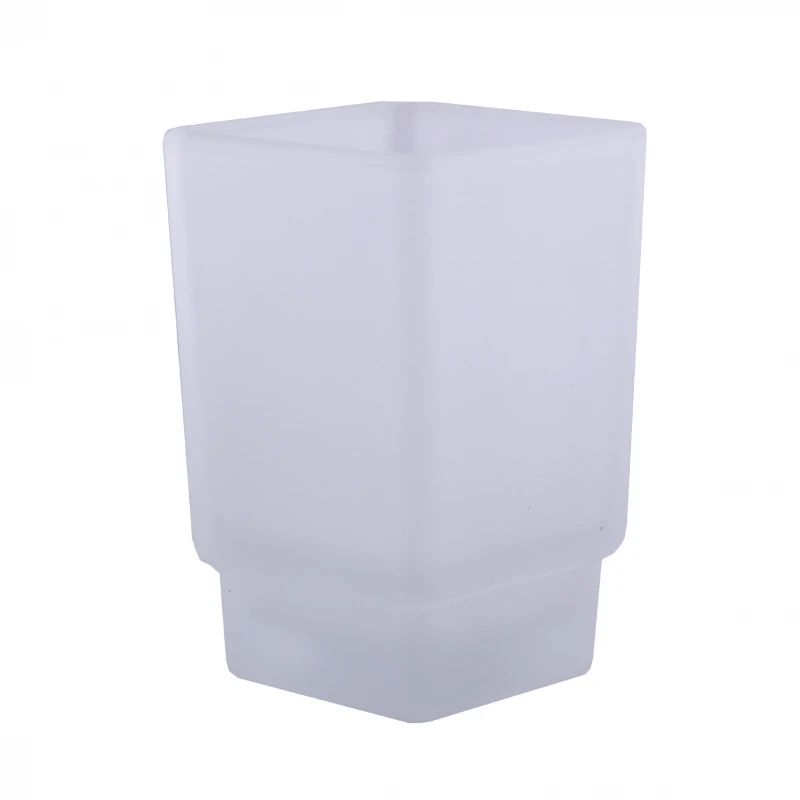 СТАКАН матовий квадратний GLASS 0021A для TKB, SQ ,BQ