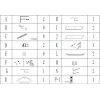Душевая пятиугольная кабина RABA L90TC (L90T) BRAVO (2уп.)