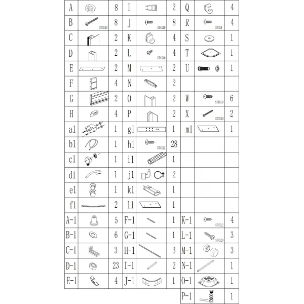 Душовий бокс півкруглий BZURA H90GBS (H90B) BRAVO (4уп.)