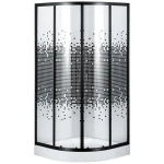 Душевая кабина полукруглая DRAWA L90TB.Mosaic (L90B.Mosaic) BRAVO (2уп.)
