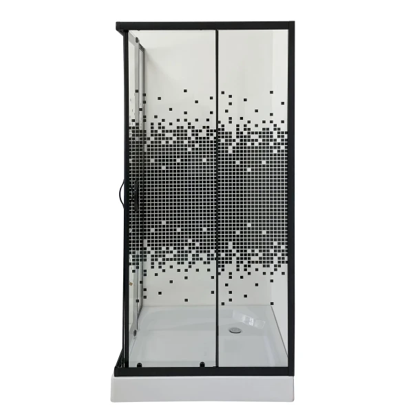 Душова кабіна квадратна NER L90TB.Mosaic (L90B.Mosaic) BRAVO (2уп.)