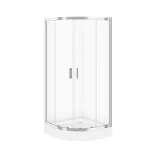 Душевая кабина полукруглая ARTECO 90x90x190 прозрачное стекло