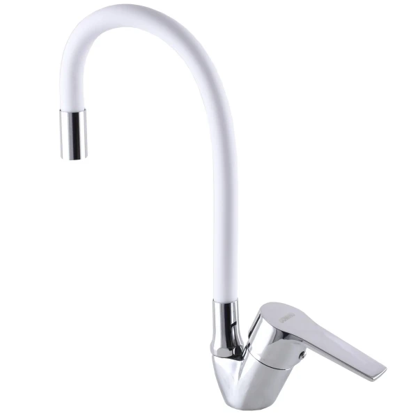 Смеситель для кухни DOMINO BLITZ DBC-203SLR-White