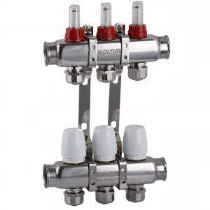 Колектор ISOLTUBEX SPAIN INOX AISI-304 нержавіюча сталь CO-3 (1″х3)