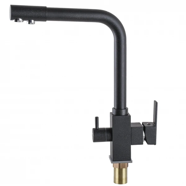 Смеситель для кухни под осмос Globus Lux LAZER GLLR-0100-1-ONIX