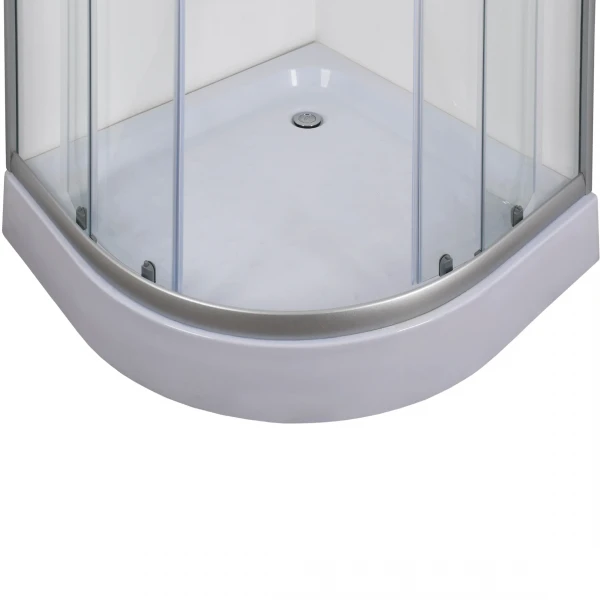 Душова кабіна півкругла WISLA L90TS.Mosaic (L90W.Mosaic) BRAVO (2уп.)