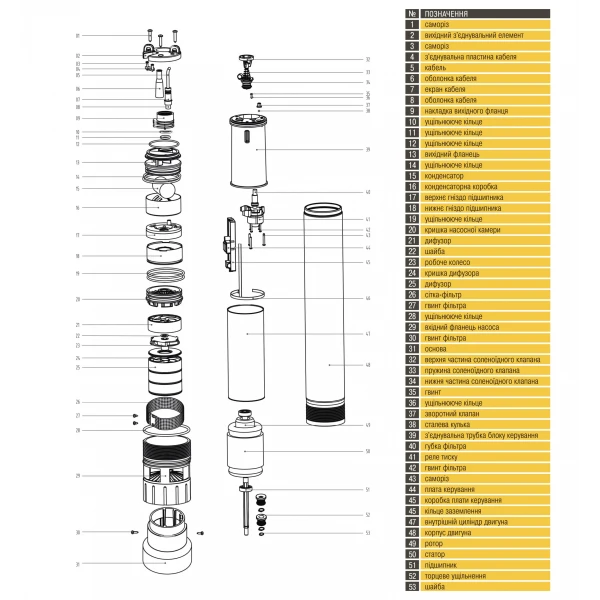 Насос колодезный OPTIMA OP 5,1 - 48/6 AUTO 0,6 кВт