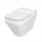Унітаз компакта Cersanit CREA 010/020 SQUARE з сидінням дюропл SLIM LIFT (без бачка)