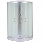 Душевой бокс полукруглый WISLOK L90FFS (L90F) BRAVO (3уп.)