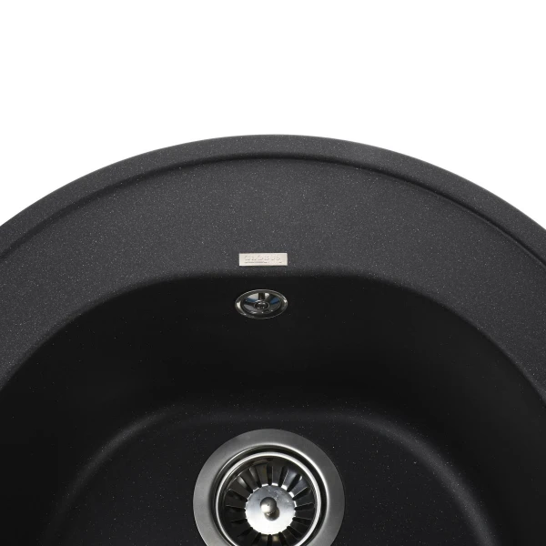 Гранітна мийка Globus Lux MARTIN чорний металікк 510мм-А0001