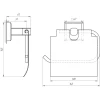 Тримач туалетного паперу TOPAZ TКВ 9926