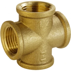 Крестовина 1/2″ВВВВ латунная А4601-1А