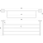 Полиця TOPAZ TKB 9981