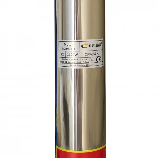 Насос скважинный с пов,уст, к песку 3″ OPTIMA 3SDm1,8/39 1,1 кВт 159м + пульт+кабель 75м NEW