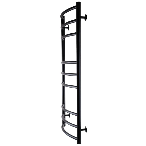 Рушникосушарка UNIO LDE W 1000-500-9 BLK Драбинка Дуга Еліт вода чорна