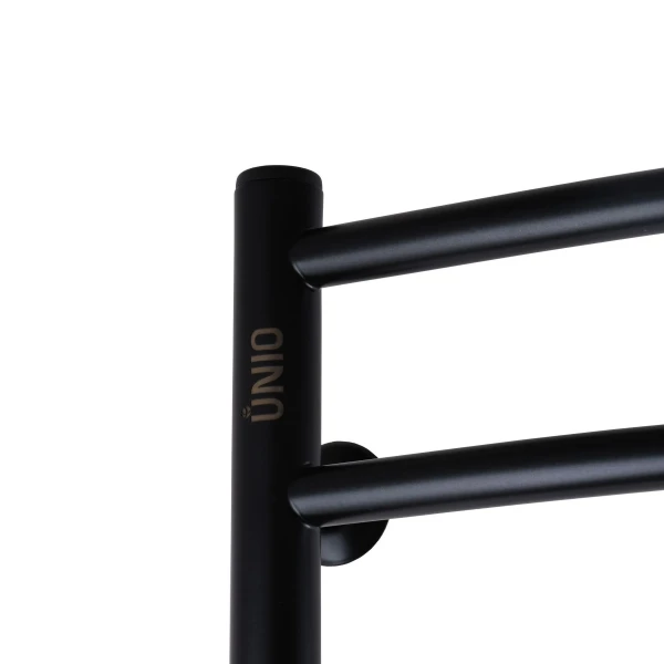 Рушникосушарка UNIO LDE EL 1200-500-12 BLK Драбинка Дуга Еліт електро чорна