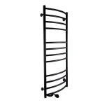 Рушникосушарка UNIO LDE EL 1200-500-12 BLK Драбинка Дуга Еліт електро чорна