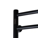 Рушникосушарка UNIO LDE ER 1200-500-12 BLK Драбинка Дуга Еліт електро чорна