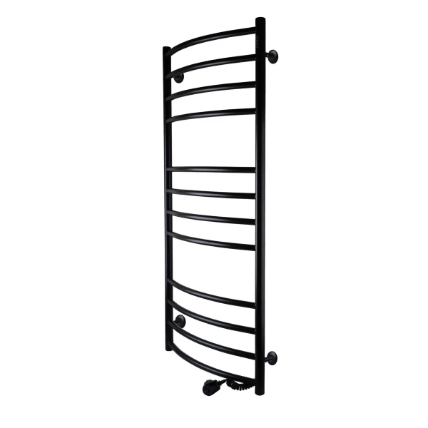 Рушникосушарка UNIO LDE ER 1200-500-12 BLK Драбинка Дуга Еліт електро чорна