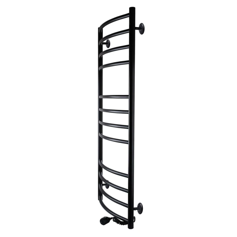 Рушникосушарка UNIO LDE ER 1200-500-12 BLK Драбинка Дуга Еліт електро чорна