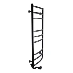 Рушникосушарка UNIO LDE EL 1000-500-9 BLK Драбинка Дуга Еліт електро чорна