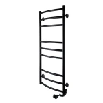 Рушникосушарка UNIO LDE ER 1000-500-9 BLK Драбинка Дуга Еліт електро чорна