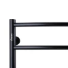 Рушникосушарка UNIO LD W 500-500-5 BLK Драбинка Дуга вода чорна
