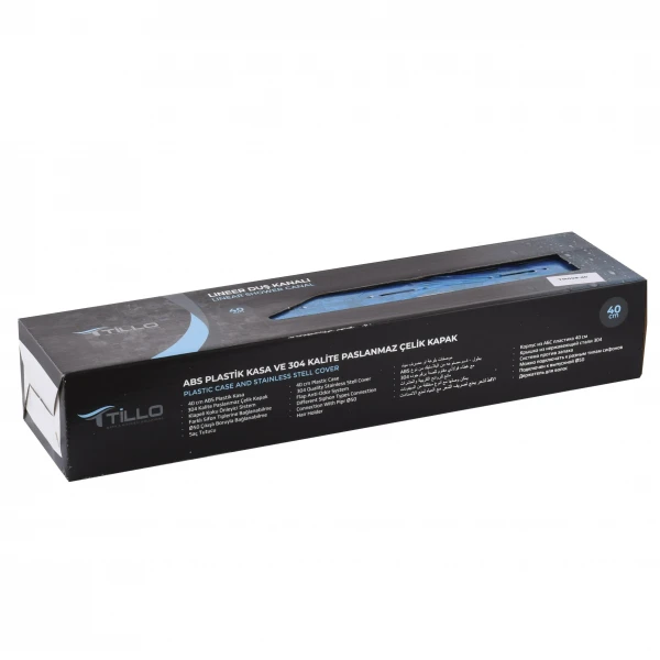 Трап линейный душевой TILLO TM009-40 40см