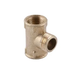 Тройник 1/2″ВНВ латунный 211Б