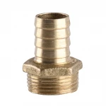 Штуцер 3/4″Н 18мм латунный 1675Б