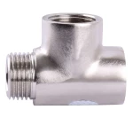Тройник SOLOMON  1/2″ ВВН  никель 8202