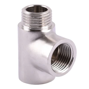 Тройник SOLOMON 1/2″ ВВН никель 8202 Тройник SOLOMON 1/2″ ВВН никель 8202
