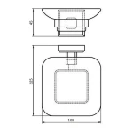 Тройник HLV с внутренней резьбой неразборная 16x1/2x16 114332